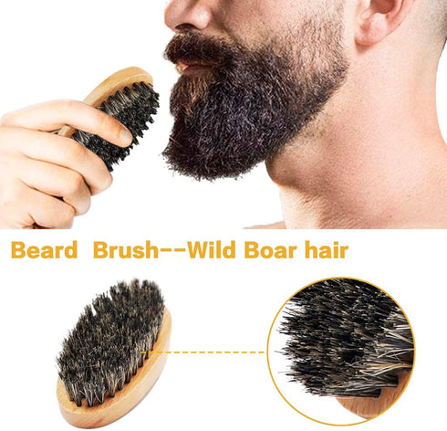 Complete Beard Grooming Kit for Men,Perfect Gift Set for Husband,Brother,Grandpa, Uncle, and Boyfriend